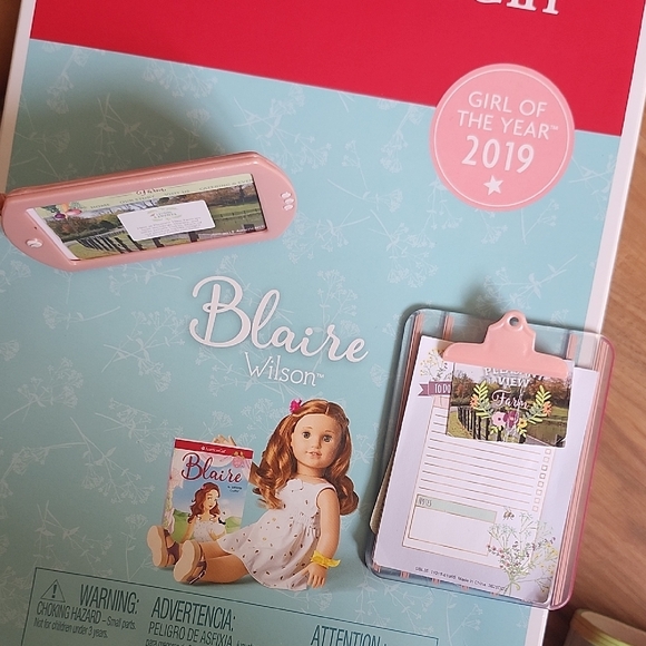 American Girl Doll Blaire with Box, Book, & Accessories - Girl of the Year 2019 - Picture 15 of 17